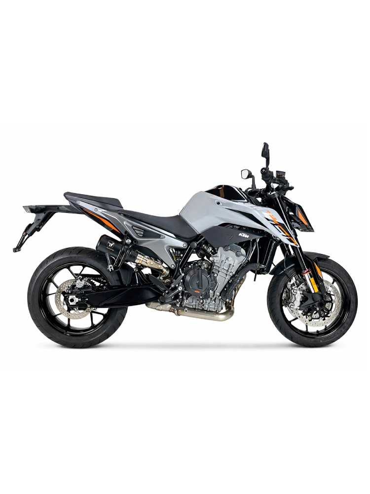 Tłumik motocyklowy IXRACE MK2 KTM, Husqvarna (wybrane modele) czarny, z homologacją