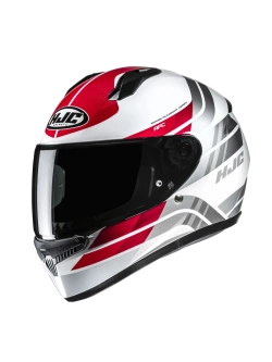 Kask integralny HJC C10 Hiper biało-czerwony
