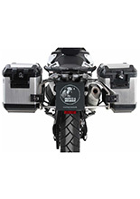 Zestaw: kufry boczne + stelaże Hepco&Becker Xplorer Cutout KTM 790 Adventure/R (19-21) srebrne