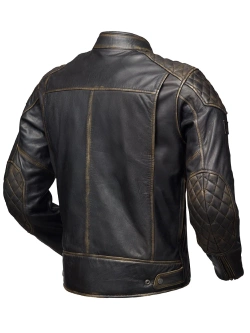 Kurtka motocyklowa skórzana Modeka Phinix brązowa