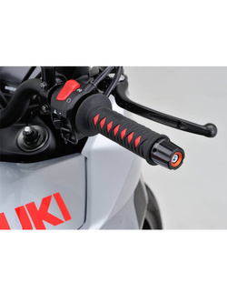 Końcówki kierownicy Daytona Compass pomarańczowe