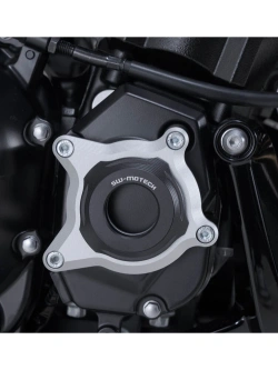 Osłona pokrywy silnika SW-Motech Kawasaki Z 1100/ SE (25-) czarno-srebrna