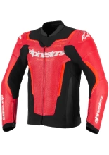 Kurtka motocyklowa skórzana Alpinestars GP Force Airflow v2 czarno-czerwona