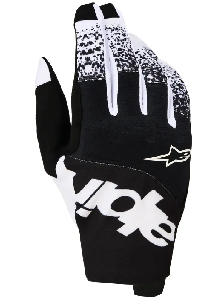 Rękawice cross Alpinestars MX Techstar czarno-białe