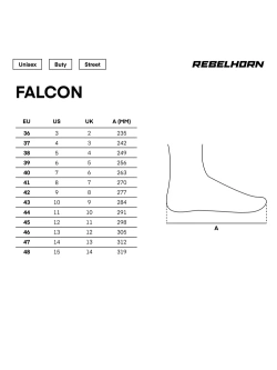 Buty motocyklowe turystyczne Rebelhorn Falcon czarne