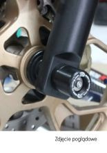 Slidery przedniego zawieszenia R&G do Yamaha R25 (14-)/ MT-25 (15-)/ R3 (15-)/ MT-03 (16-) pomarańczowe