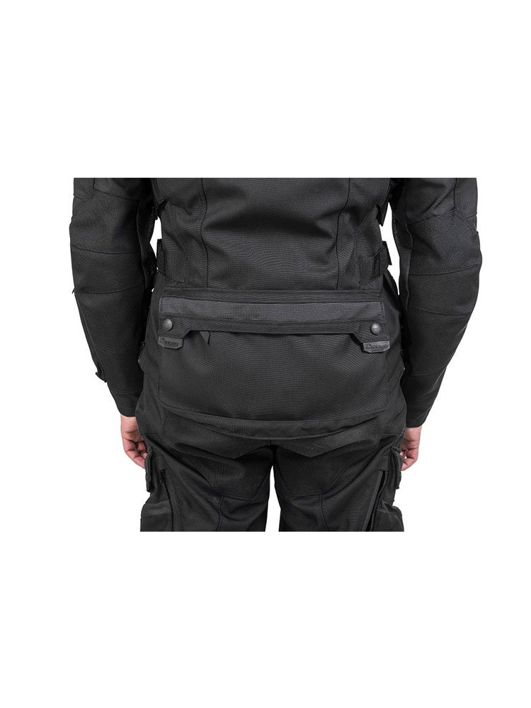 Kurtka motocyklowa damska tekstylna Touratech Companero Summer Traveller czarna