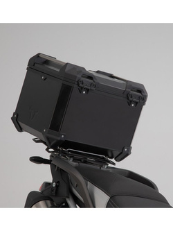 Zestaw: kufry boczne 37/45+kufer centralny 38 TRAX ADV+stelaże SW-MOTECH Triumph Tiger 900/ GT/ Rally/ Pro (19-23) czarne