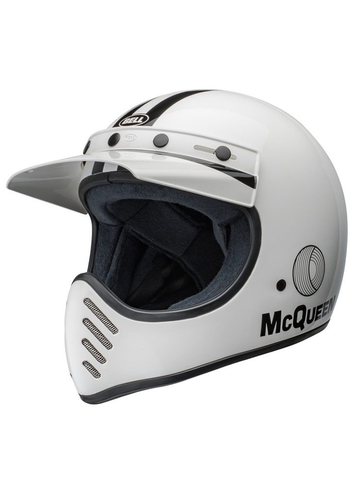Kask integralny Bell Moto-3 biały