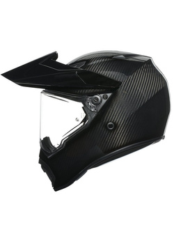 Kask enduro AGV AX9 Glossy Carbon