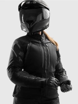 Kurtka motocyklowa damska tekstylna Rebelhorn Hardy 3.0 czarna