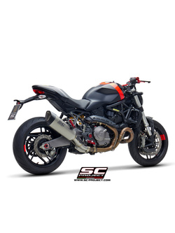 Tłumik SC-Project SC1-R Carbon / Titanium (Slip on) - Ducati Monster 821 [18-20]