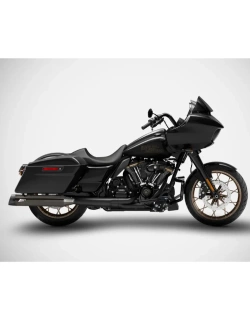Tłumik motocyklowy Zard Touring Slip-On E5 Harley Davidson (wybrane modele) czarny