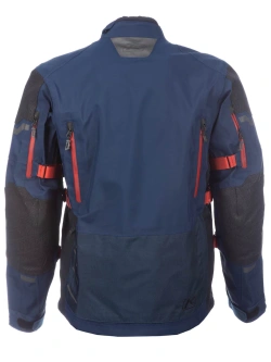 Kurtka motocyklowa tekstylna Klim Badlands Pro niebiesko-czerwona