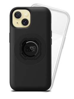 Zestaw: etui MAG na telefon iPhone 15 (magnetyczne) oraz wodoodporny pokrowiec MAG Quad Lock