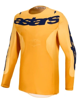 Bluza cross Alpinestars MX Racer Amber pomarańczowo-złoto-niebieskie