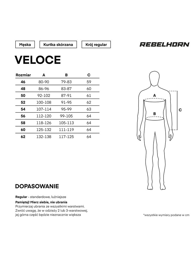 Kurtka motocyklowa skórzana Rebelhorn Veloce czarno-zielono-czerwona