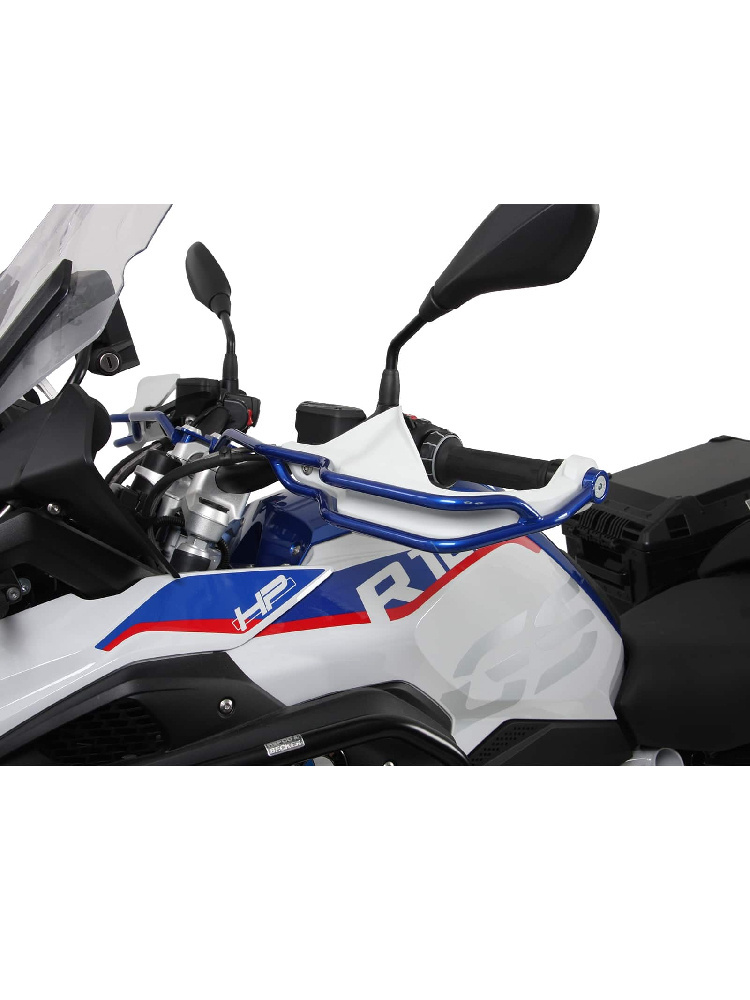 Handguardy osłona oryginalnych handbarów Hepco&Becker BMW R 1200 GS Adventure (14-18) niebieskie