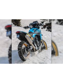 Tłumik motocyklowy Spark Dakar do Yamahy Ténéré 700 (19-) srebrny