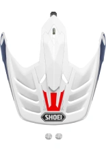Daszek Shoei do kasku Hornet ADV 06 niebiesko-biało-czerwony