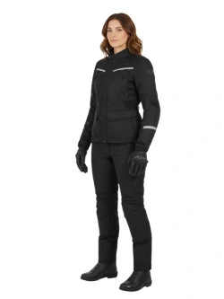 Kurtka motocyklowa damska tekstylna REV’IT! Voltiac 3 H2O czarno-szara