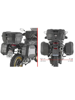 Stelaż kufrów bocznych Monokey GIVI PL One-Fit Voge Valico 900 DSX (24-)