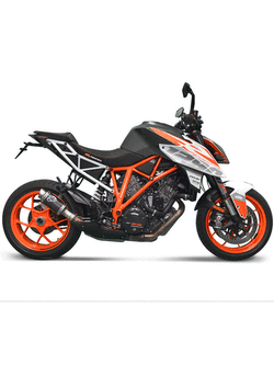 Tłumik Slip-On Termignoni GP Classic stal nierdzewna, włókno węglowe + rura łącząca do KTM Super Duke 1290 R (17-19)