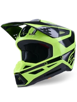Kask enduro Alpinestars SM3 Heat czarno-zielone