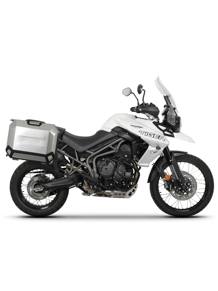 Stelaż 4P do aluminiowych kufrów bocznych Shad Triumph Tiger 800 XC/ XR/ XRX (11-24)