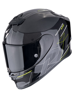 Kask integralny Scorpion EXO-R1 EVO Carbon Air Cynergy czarno-żółty