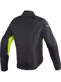 Damska kurtka tekstylna Dainese D-Frame Tex czarna-fluo