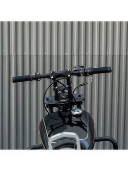 Manetki Biltwell Kung Fu TPV do kierownic o średnicy 25.4 [mm] czarne