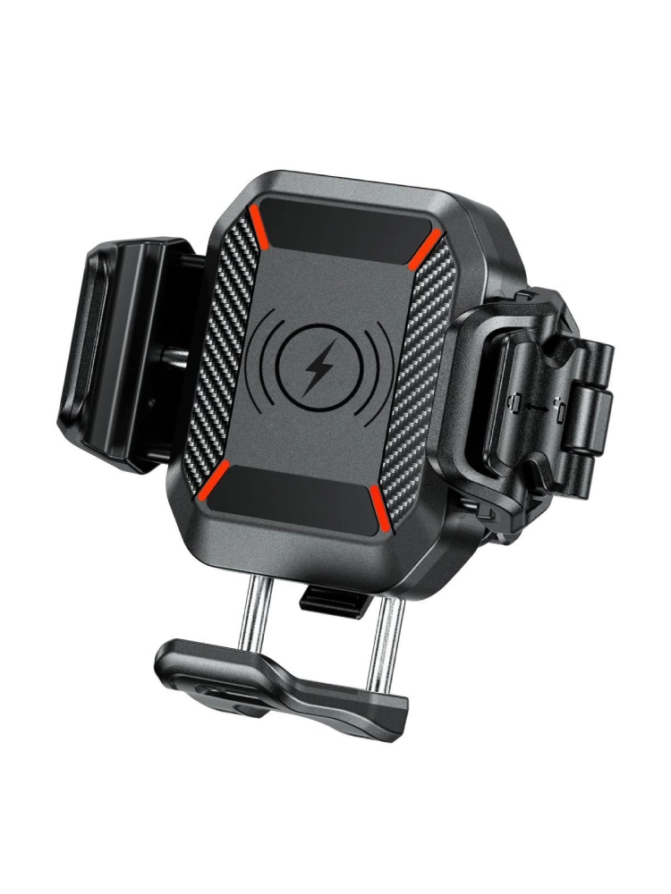 Uchwyt motocyklowy na telefon Biketec R24W-PD Damper antywibracyjny
