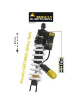 Amortyzator obniżający zawieszenie o 25 mm  Extreme Touratech do Honda CRF1000L Africa Twin (15-17)