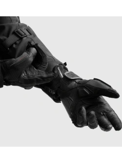 Rękawice motocyklowe Rebelhorn Defender czarne
