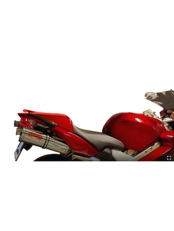 Podwójny tłumik (pionowy) G.P.R Trioval [Slip-On, Stainless Steel] - Honda VFR 800 V-Tec [02-13]