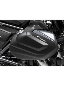Osłona cylindra z aluminnium Touratech do BMW R1250GS / R1250R / R1250RS / R1250RT czarna