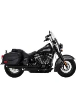 Tłumik motocyklowy Vance & Hines 3" Twin Slash Harley Davidson Softail Heritage Classic 1750 (18-22)/ 1868 (18-24) czarny matowy