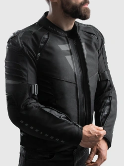 Kurtka motocyklowa tekstylna Rebelhorn Vandal 2 czarna