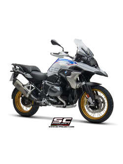 Tłumik SC-Project, Adventure, Titanium + Carbon (SLIP ON) - BMW R 1250 GS - Adventure [19-20]