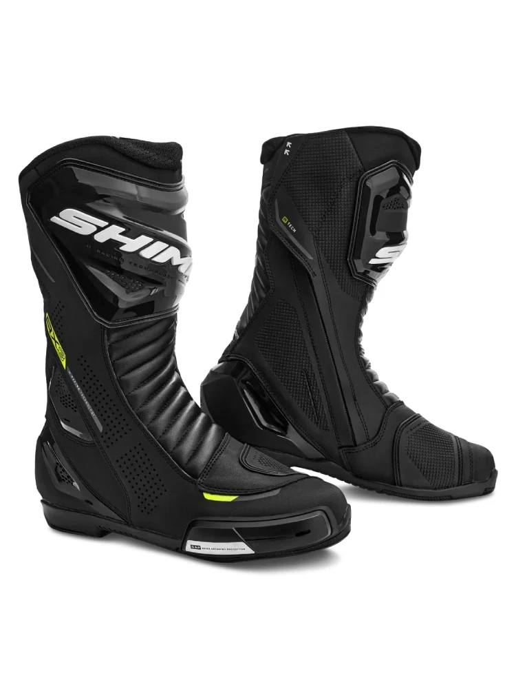 Buty motocyklowe Shima RX-3 czarne-fluo