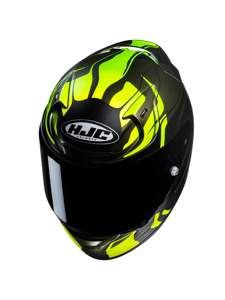 Kask integralny HJC RPHA 12 Lawin czarno-zółty