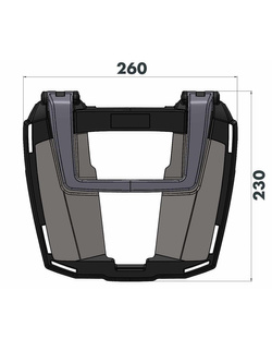 Stelaż pod kufer centralny Hepco&Becker EasyRack BMW M 1000 XR (24-)