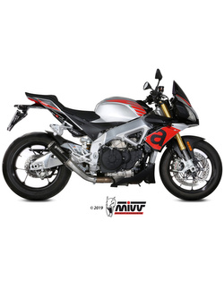 Tłumik motocyklowy Slip-On Line (MK3) MIVV do Aprilia Tuono V4 1100 (18-20) czarny