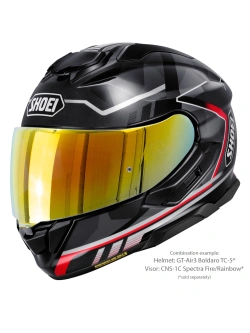 Kask integralny Shoei GT-Air 3 Boldaro TC-5 czarno-czerwony