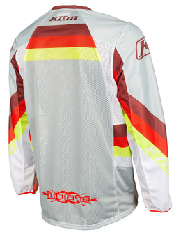 Bluza enduro Klim Mojave szaro-czerwona