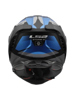 Kask integralny LS2 FF818 Storm III Komai czarno-niebieski