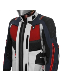 Kurtka motocyklowa tekstylna Shima Hero 3.0 G2 szaro-niebieska