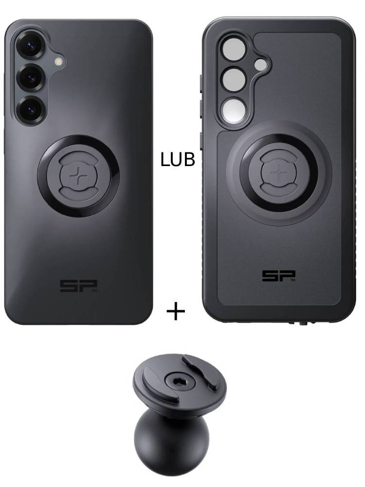 Zestaw: etui na telefon Samsung Galaxy S25+ + uchwyt kulowy Pro SPC+ SP Connect