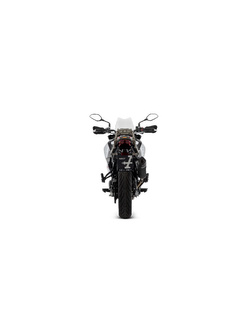 Tłumik motocyklowy Arrow Indy Race Evo z homologacją Benelli TRK 702/ X (23-) aluminowy, czarny